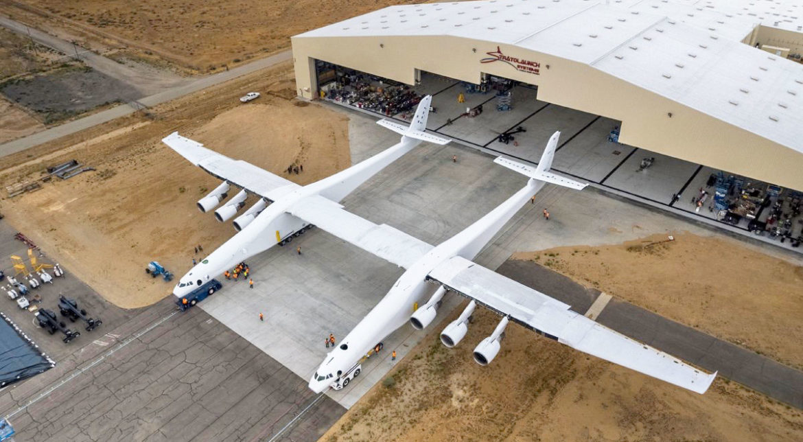 Stratolaunch Cel Mai Mare Avion Din Lume A Nceput Primele Teste La