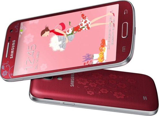 Withered Expectation pattern Samsung GALAXY S4 Mini în ediția La Fleur - telefonul adolescentelor :  Gadget.ro – Hi-Tech Lifestyle