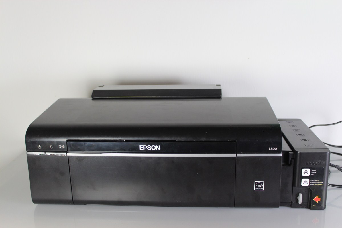 Как пользоваться принтером epson l800