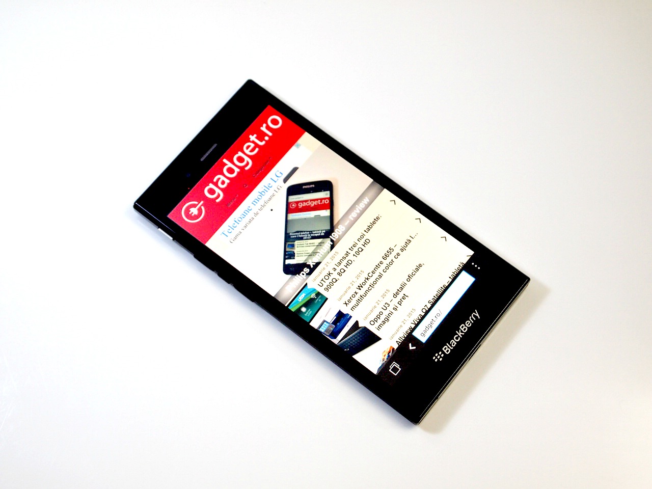 dealer Extremists Condition BlackBerry Z3 - review : Gadget.ro – Hi-Tech Lifestyle