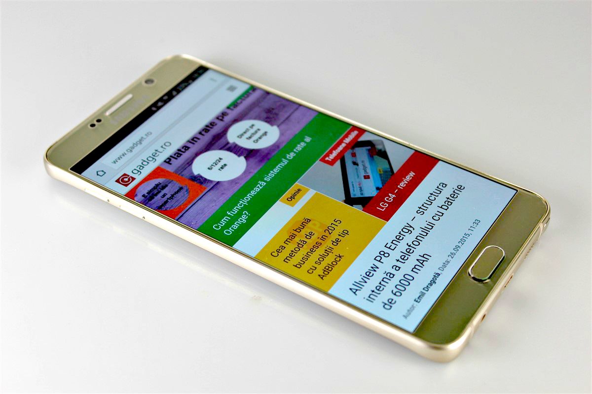 Tact analyse Van Samsung GALAXY Note 5 - review : Gadget.ro – Hi-Tech Lifestyle