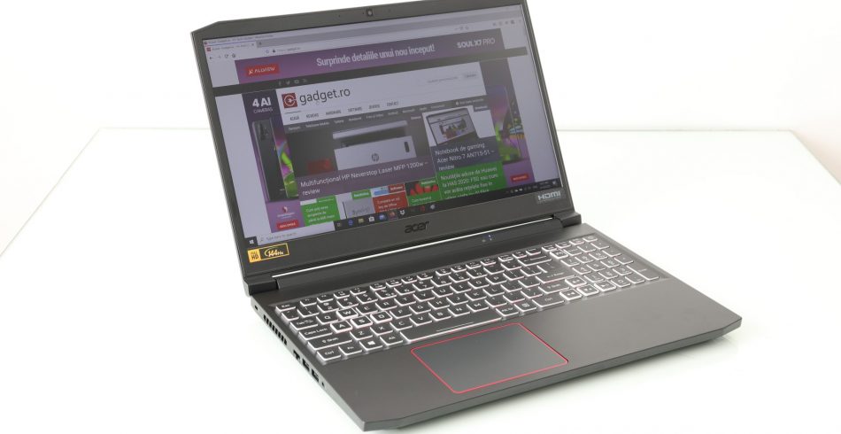 Notebook gaming Acer Nitro 7 AN715-52 2020