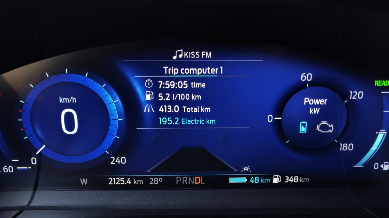 Consum Ford Kuga Plug-In Hybrid 2020