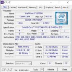Info CPU-Z Acer ConceptD 3 CN315-72G