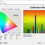 Test culori mod sRGB Acer ConceptD 3 CN315-72G