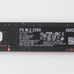 SSD Crucial P5 500 GB NVMe PCIe