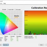 Test culori dupa calibrare ecran Acer Predator Triton 500 PT515-52