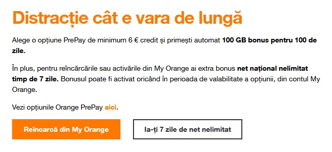 In the mercy of Pence summer Orange România a prezentat oferta de vară pentru cartelele PrePay :  Gadget.ro – Hi-Tech Lifestyle