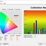 Test culori mod Default ecran laptop ASUS ROG Strix G15 G513QY