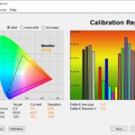 Test culori mod Racing ecran laptop ASUS ROG Strix G15 G513QY