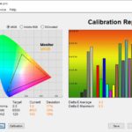 Test culori mod Vivid ecran laptop ASUS ROG Strix G15 G513QY