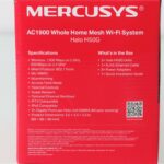 Sistem mesh Wi-Fi Gigabit AC1900 Mercusys Halo H50G