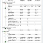 Temperaturi maxime GPU MSI Modern 14 B11SB