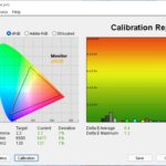 Test culori dupa calibrare MSI Modern 14 B11SB