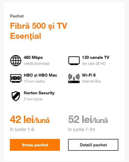 Cele mai ieftine servicii de internet fix + cablu TV în oferta Digi, Orange și Vodafone : Gadget.ro Hi-Tech Lifestyle