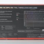 Tastatura mecanica optica de gaming ASUS ROG Strix Scope RX TKL Wireless Deluxe
