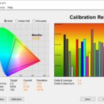 Test culori mod DCI-P3 monitor ViewSonic ColorPro VP2776