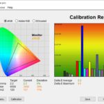 Test culori mod sRGB monitor ViewSonic ColorPro VP2776