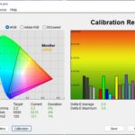 Test culori dupa calibrare ecran ASUS ROG Flow X16 GV601RW