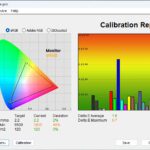 Test culori inainte calibrare ecran ultrabook Lenovo YOGA Slim 7 ProX 14IAH7