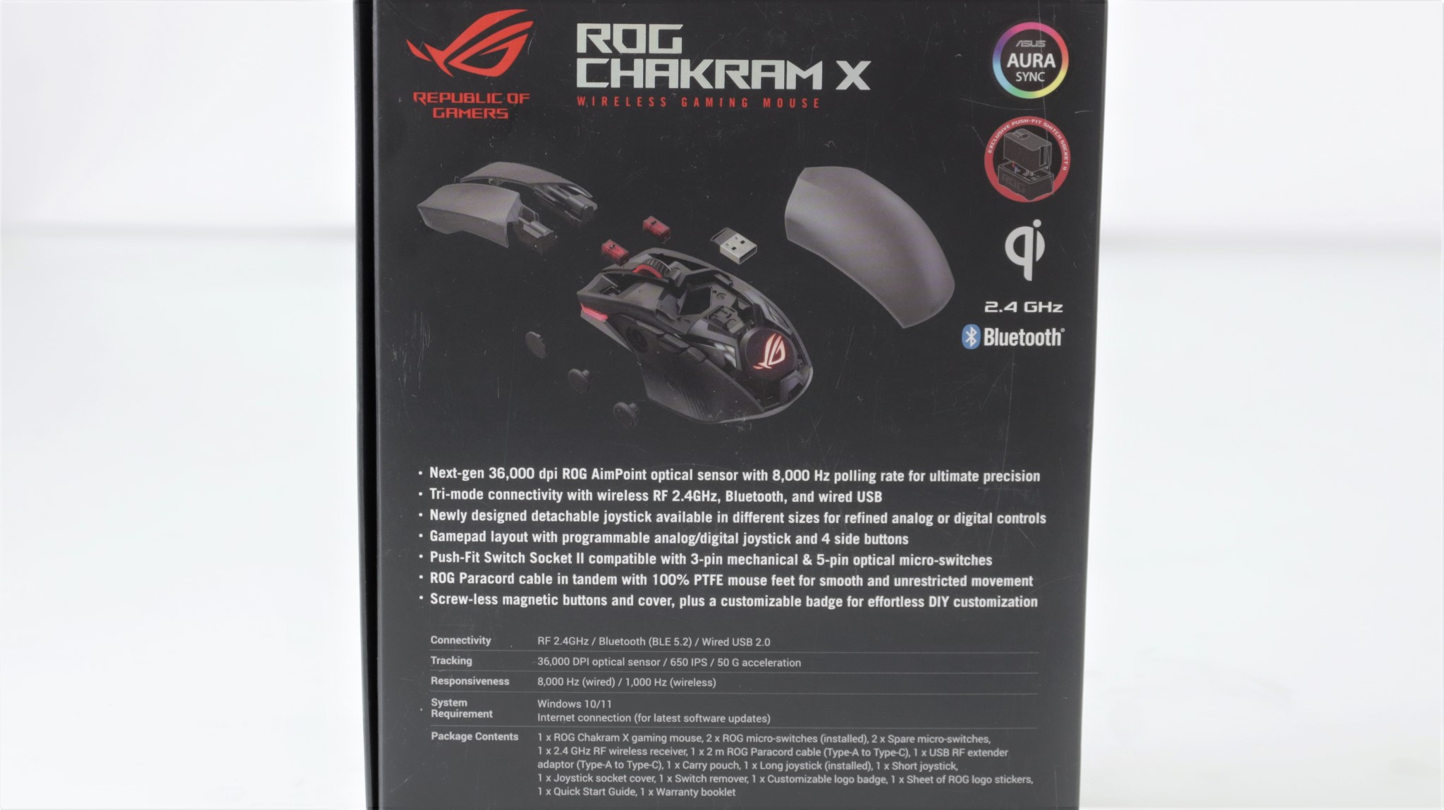 Maus wireless de gaming ASUS ROG Chakram X