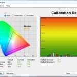 Test culori dupa calibrare ecran notebook MSI Prestige 15 A12UC