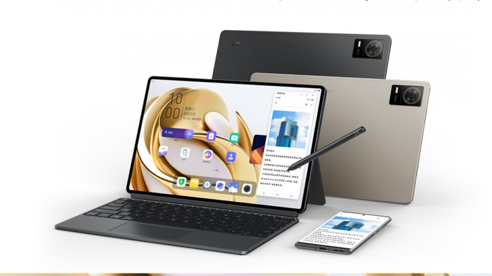 ZTE AxonPad – tabletă de 12.1 inci cu procesor Qualcomm Snapdragon 8+ Gen 1 şi baterie de 10.000 mAh