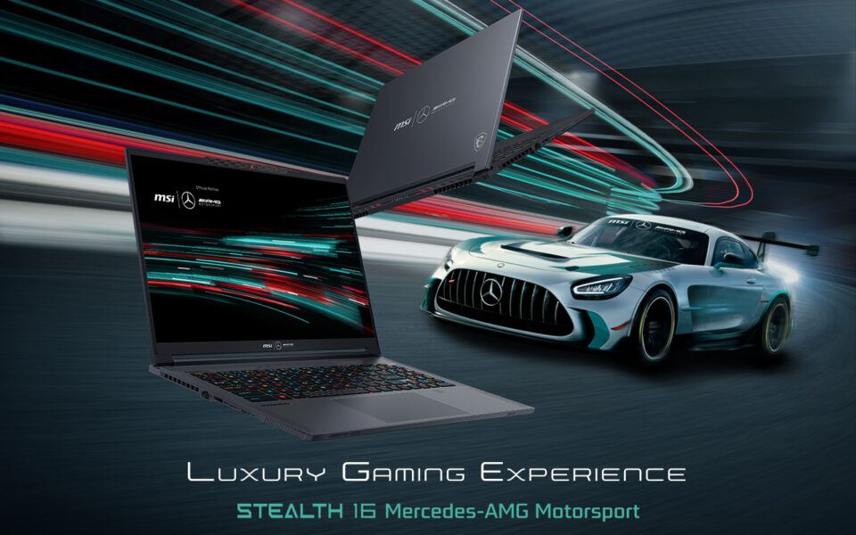 Computex 2023 – MSI introduce o gamă largă de produse noi, printre care și un laptop realizat în colaborare cu Mercedes-AMG