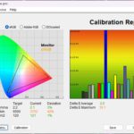 Test culori inainte de calibrare ecran Acer Predator Helios Neo 16 PHN16-71