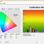 Test culori dupa calibrare ecran notebook Acer Swift Edge 16 OLED SFA16-41