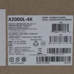 Proiector laser ViewSonic X2000L-4K