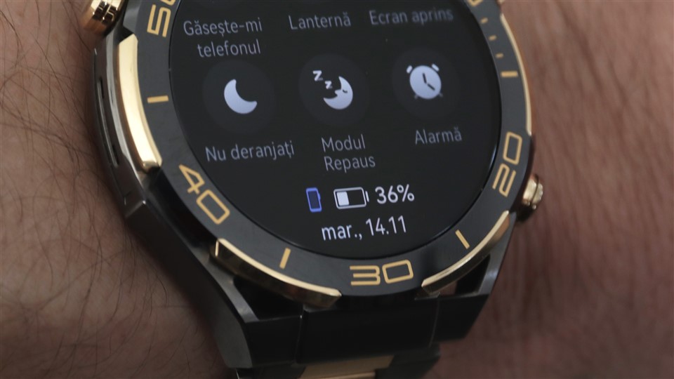 Autonomie Huawei Watch Ultimate Design