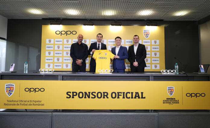 Oppo a devenit partener oficial al Federaţiei Române de Fotbal