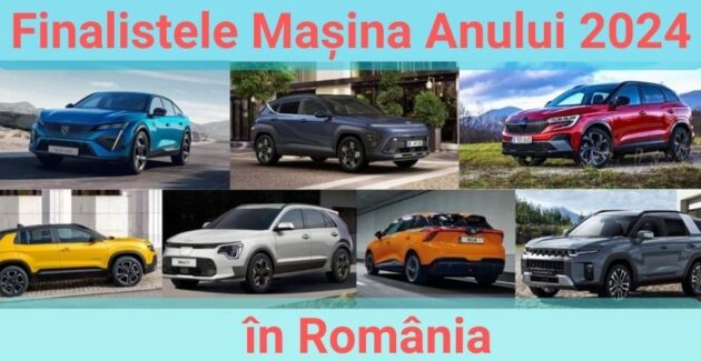 Finalistele Masina Anului 2024 în România