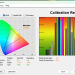 Test culori inainte calibrare ecran Notebook Acer Aspire 5 Spin 14 A5SP14-51