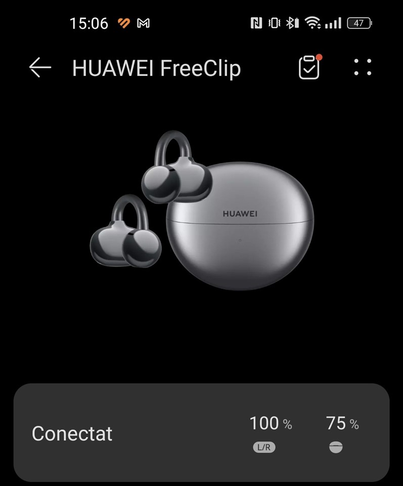 Autonomie Huawei FreeClip