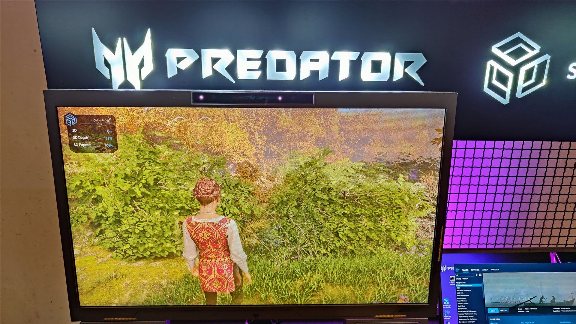 Monitorear Predator SpatialLabs Ver 27