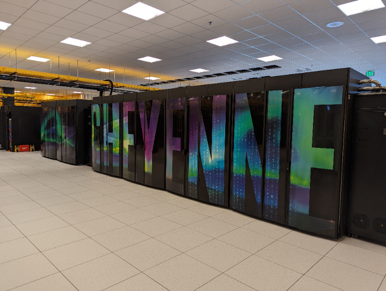 Cheyenne, unul dintre cele mai puternice computere din lume, a fost scos la licitaţie de către US General Services Administration