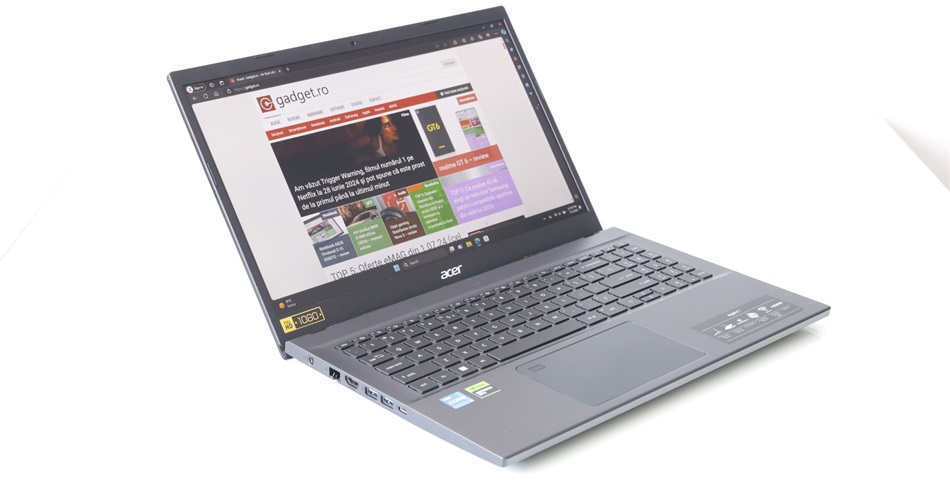 Notebook Acer Aspire 7 A715-76G - prezentare