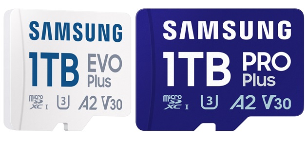 Samsung microSD EVO Plus si PRO Plus