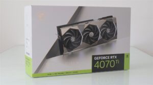 Placa video MSI Suprim X NVIDIA GeForce RTX 4070 Ti 12G - review