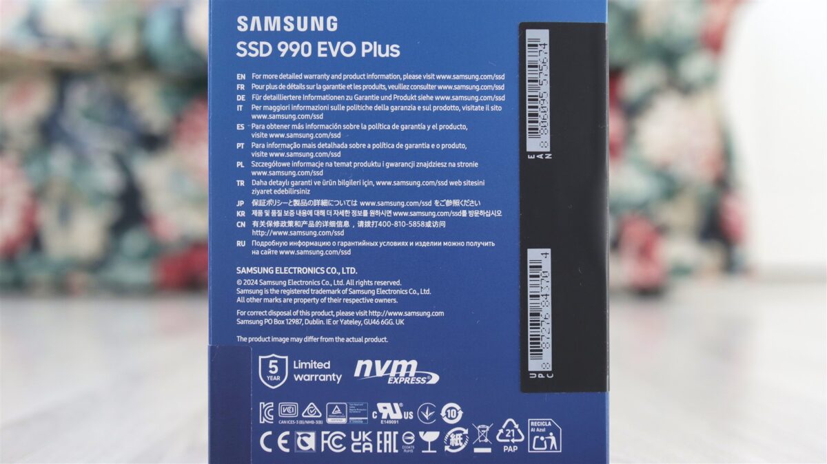 SSD Samsung 990 EVO Plus 1TB