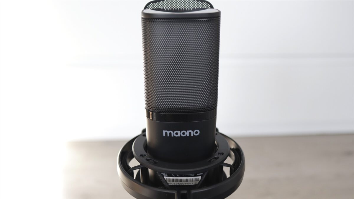 Microfon gaming Maono PM450S cu boom arm inclus - review
