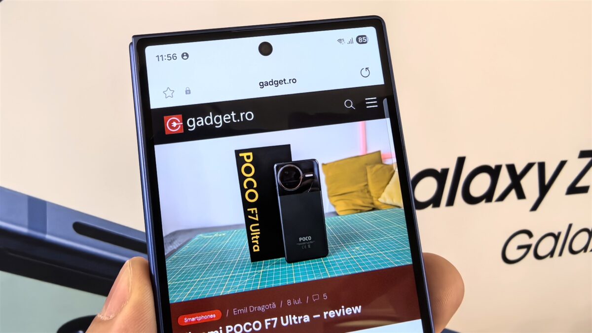 Samsung Galaxy Z Fold7 - primele impresii