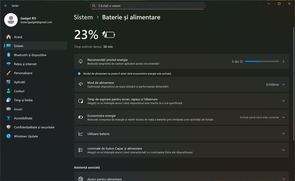 Autonomie ASUS ProArt P16 (H7606)