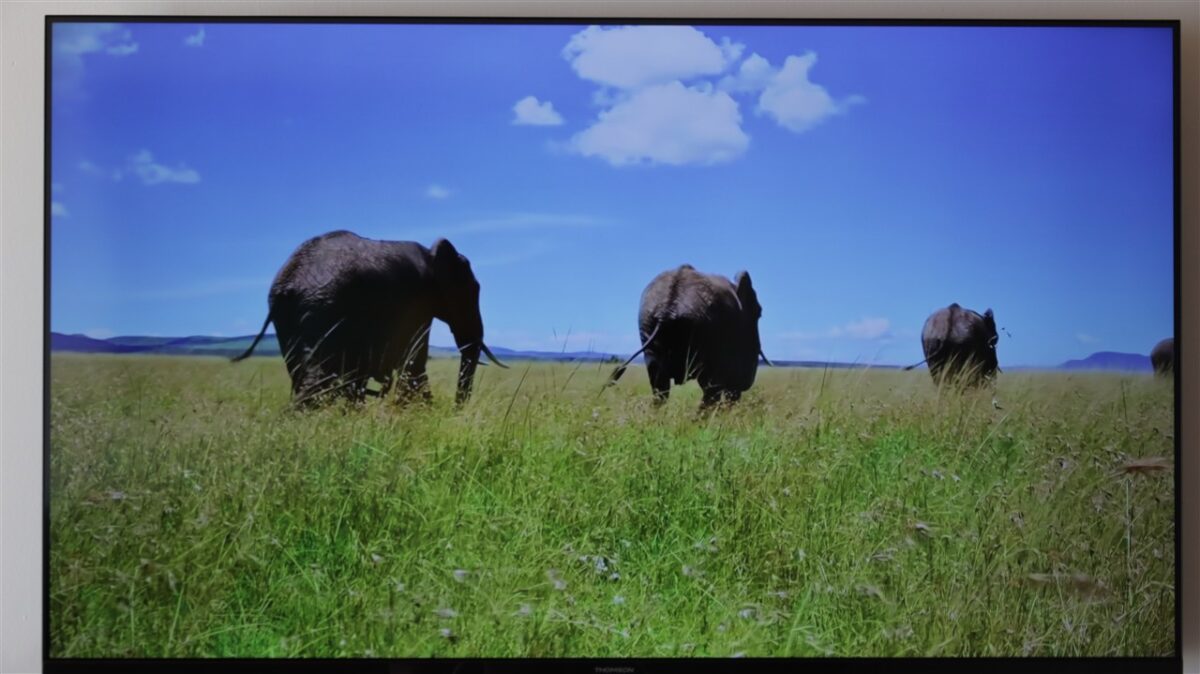 Calitatea imaginii pe smart TV-ul Thomson 55UG4S14