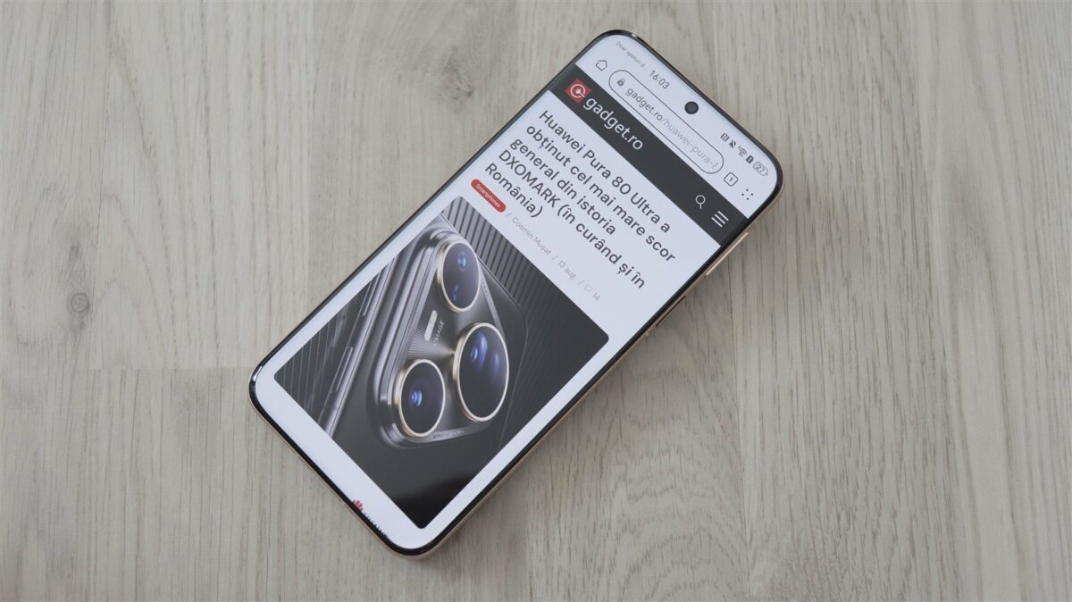 Huawei Pura 80 Ultra - primele impresii