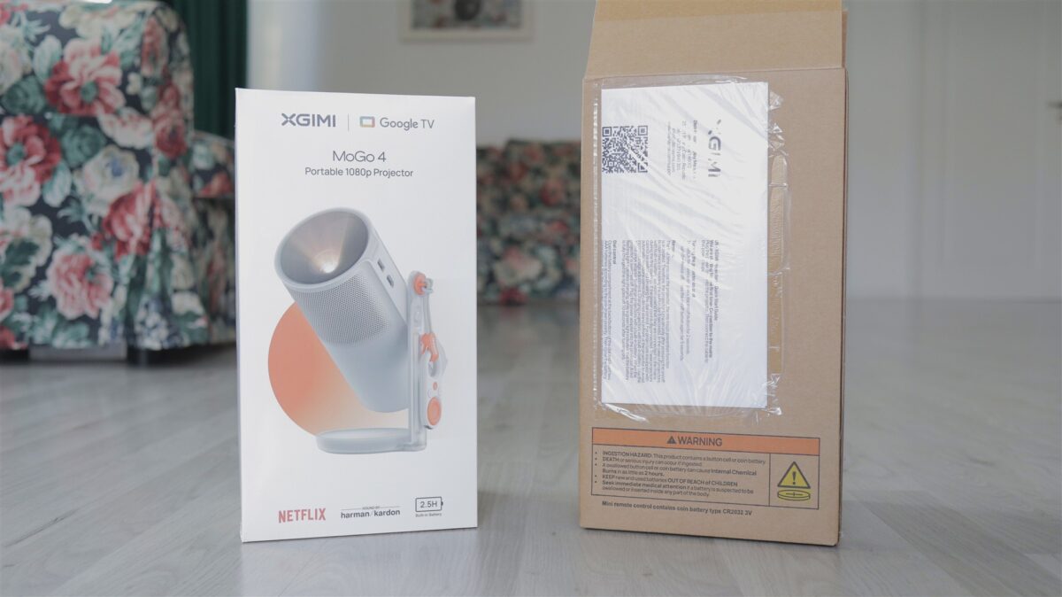 Proiector portabil smart XGIMI MoGo 4 - review