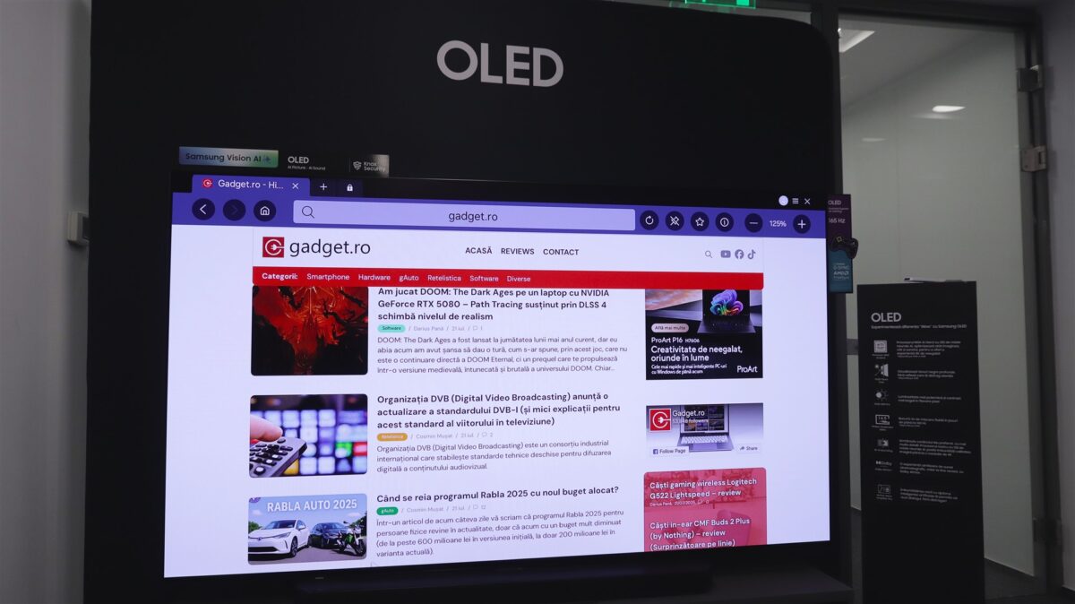 Smart TV Samsung Vision AI OLED 77S95F - review