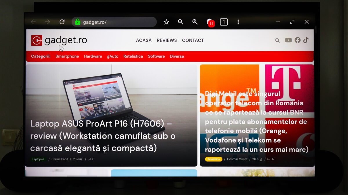 Smart TV TCL QLED 55P8K - review